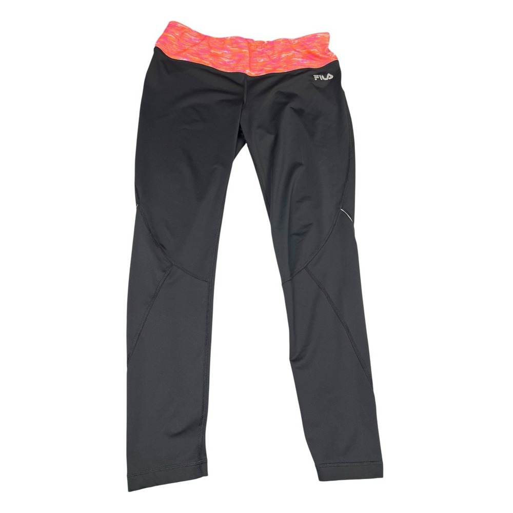 Fila Women's Large Running Leggings 30x26 Running Yoga‎ Workout Pants